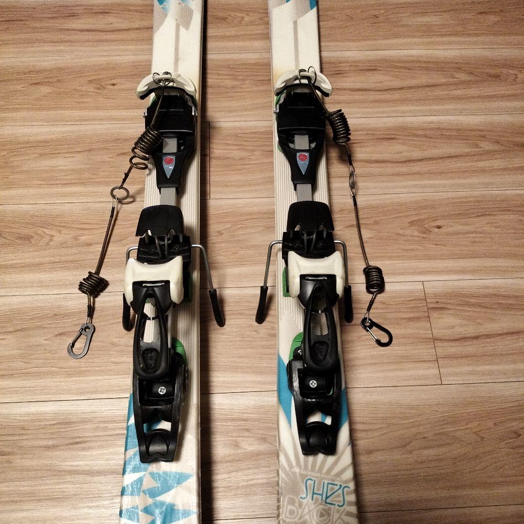 K2 バックカントリー用スキー板 ビンディング付き 167cm