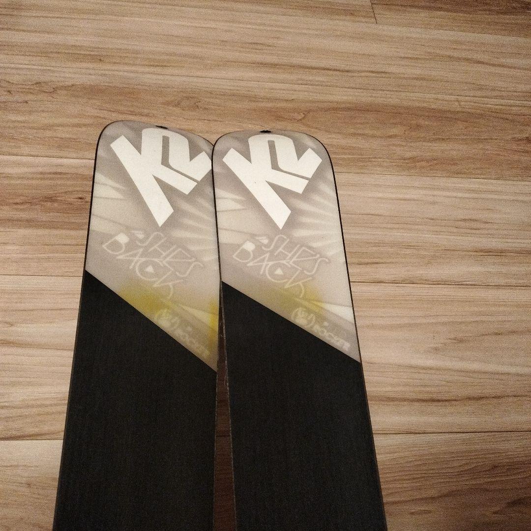 K2 バックカントリー用スキー板 ビンディング付き 167cm
