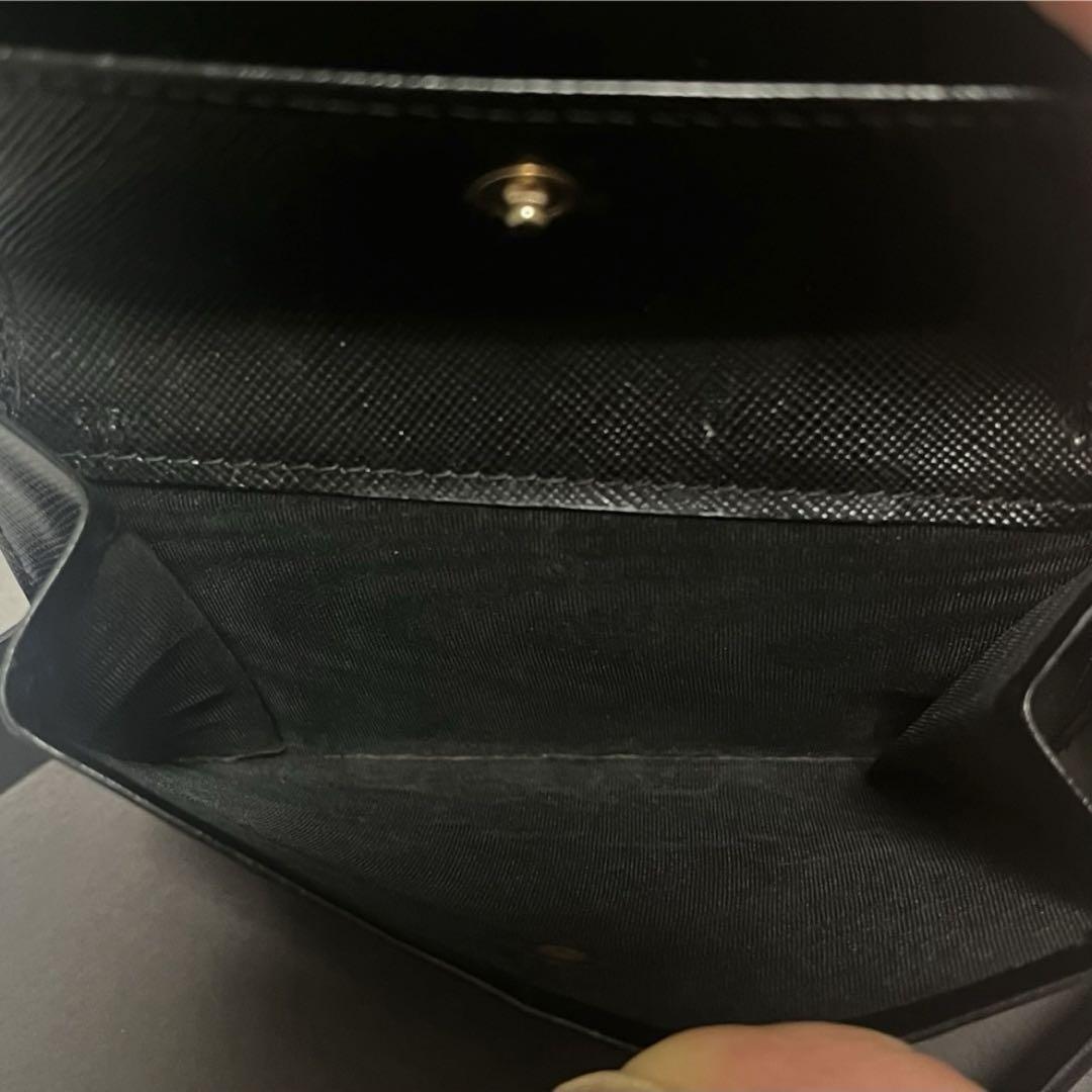 PRADA 折り財布 ブラック 箱付き