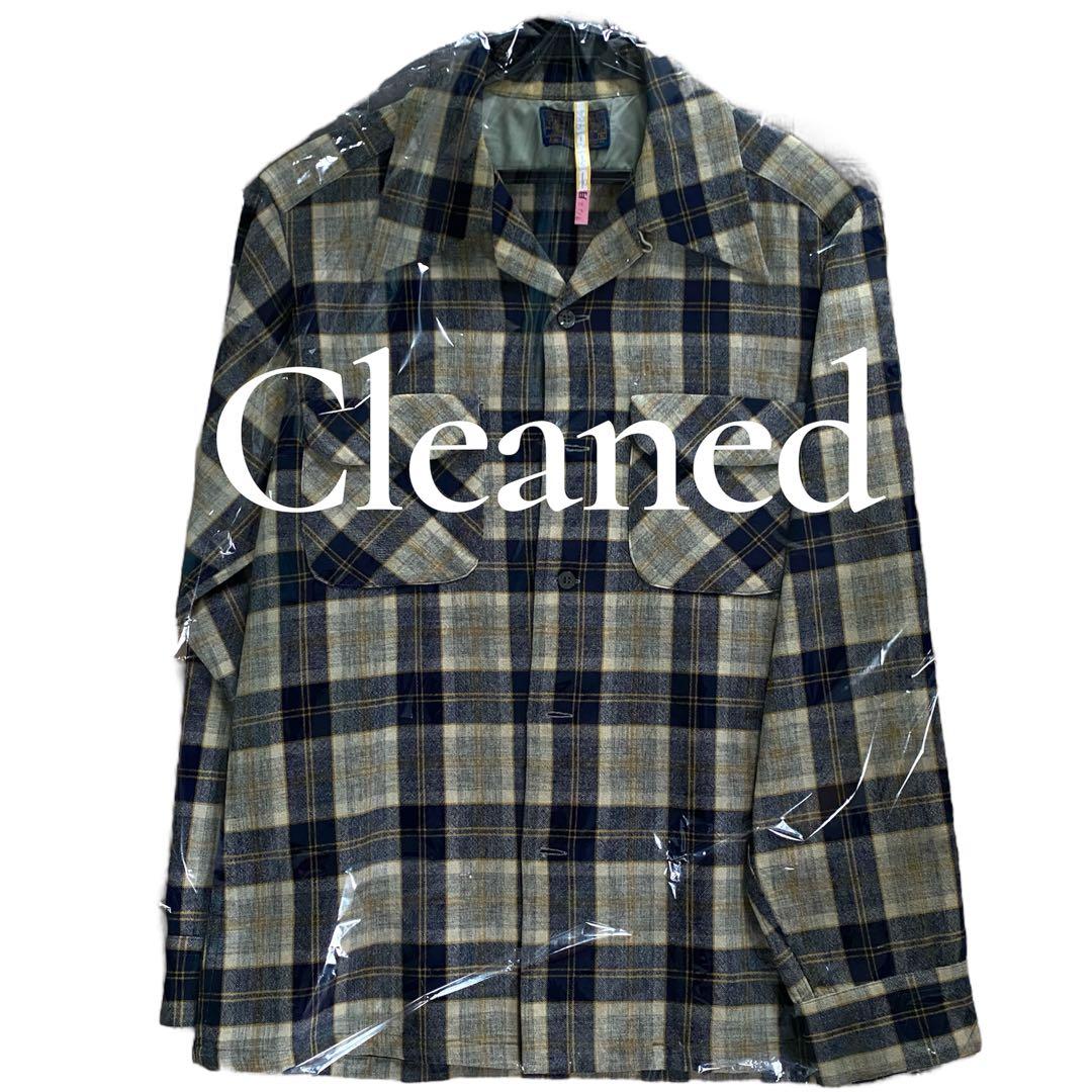 ボードシャツ オンブレチェックM