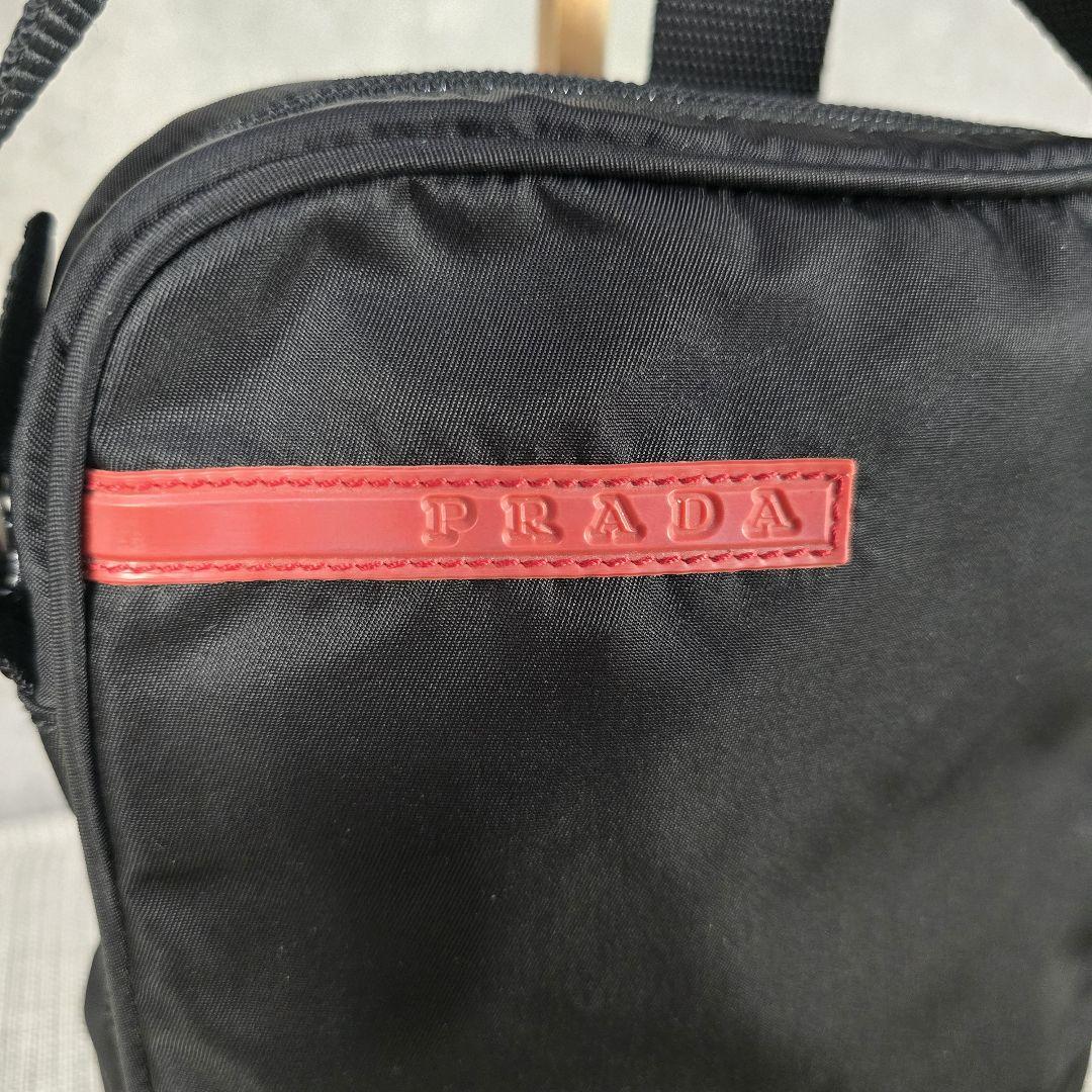 超美品 プラダ スポーツ テスート　ナイロン　ショルダーバッグ　クロスボディ