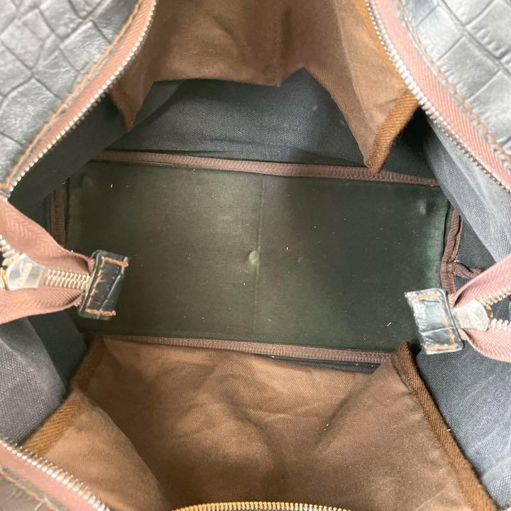 PROTO トートバッグ A4収納可 クロコ型押し 本革 LEATHERSレザー 