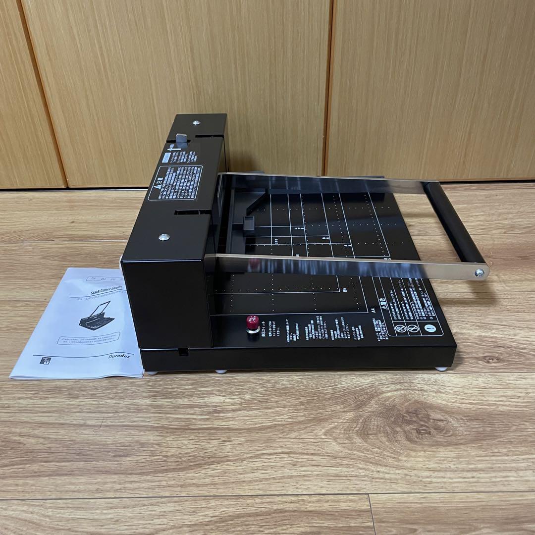 【最安値】高性能裁断機　Durodex Stack Cutter　200DX