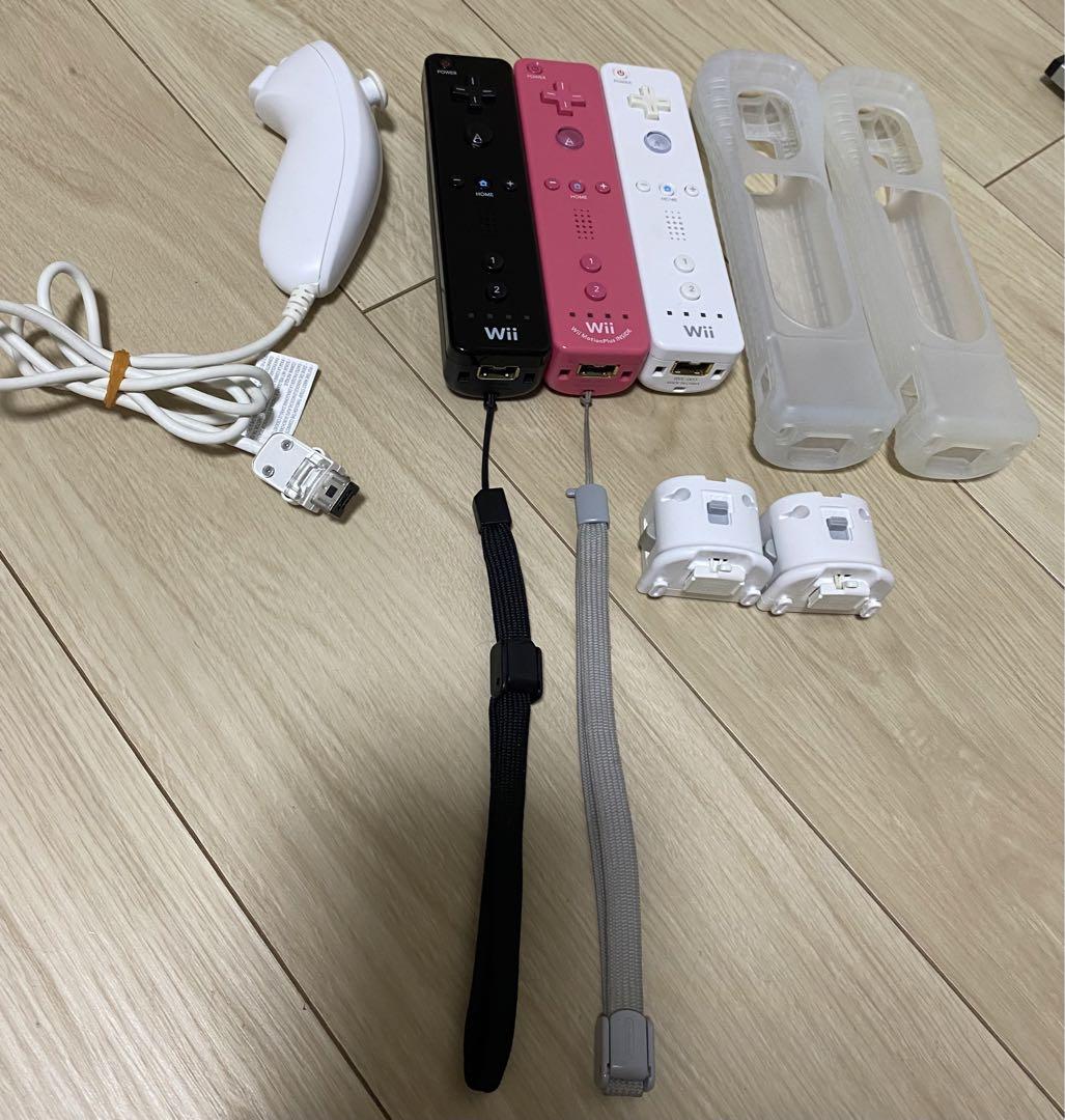 すぐ遊べる Wii本体と周辺機器 ゲームソフト11本セット - メルカリ