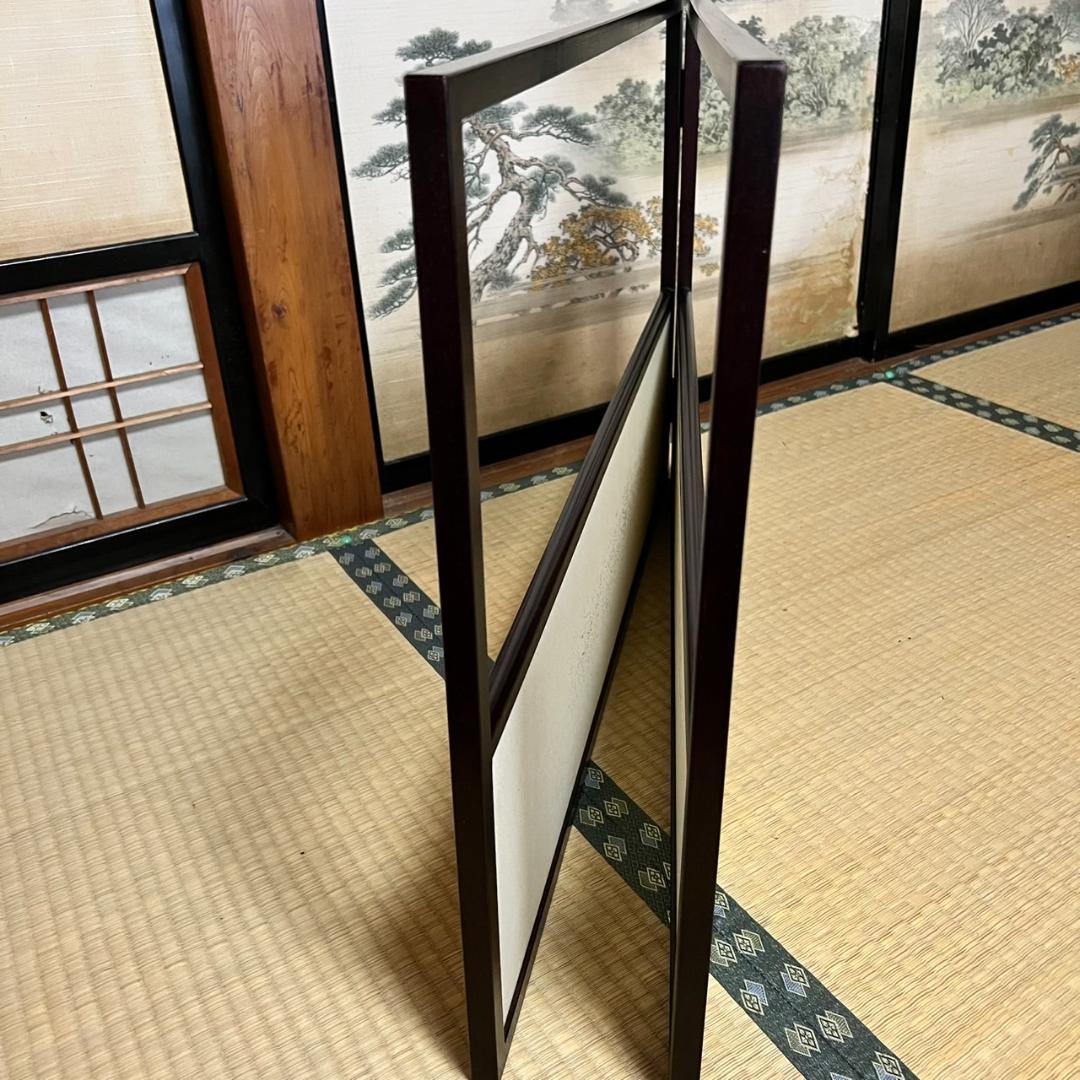 風炉先屛風　茶道具　中古品　【送料無料】