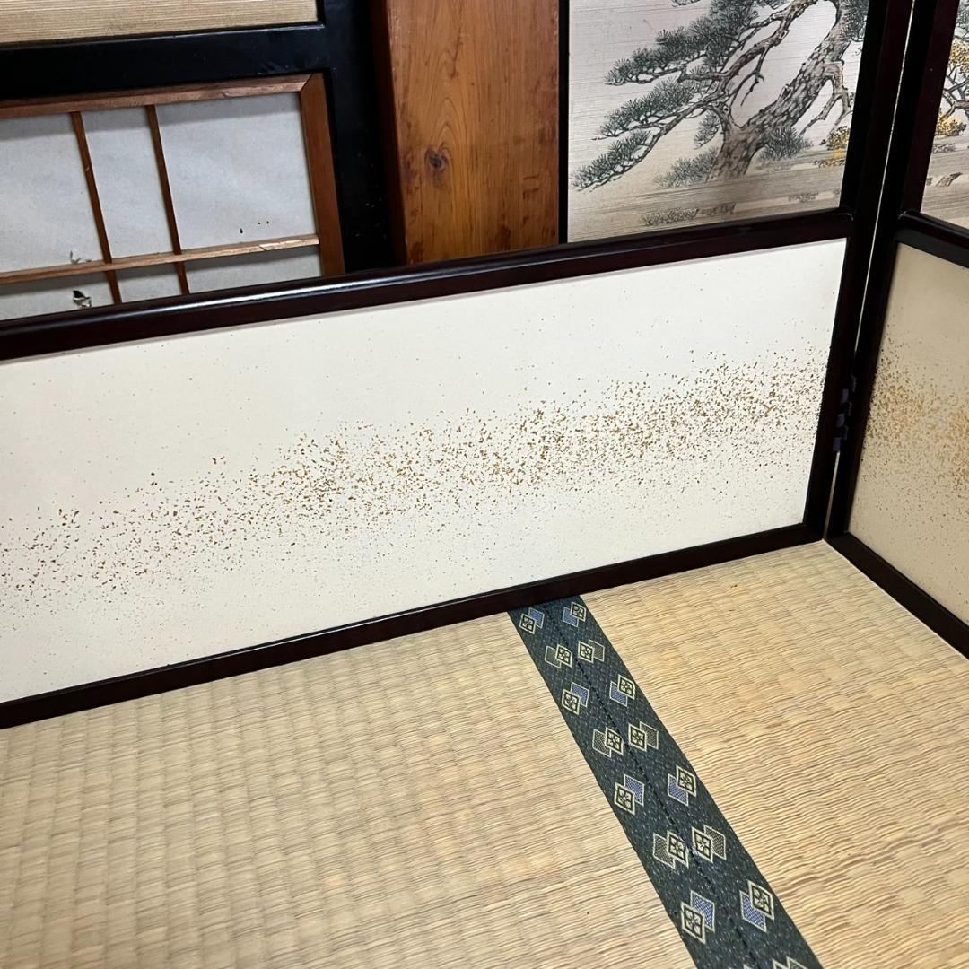 風炉先屛風　茶道具　中古品　【送料無料】