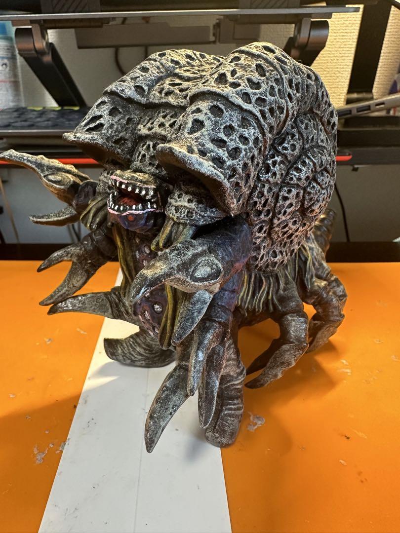 塗装完成品　ウルトラマンティカ怪獣 ソフビ ガタノゾーア 塗装品