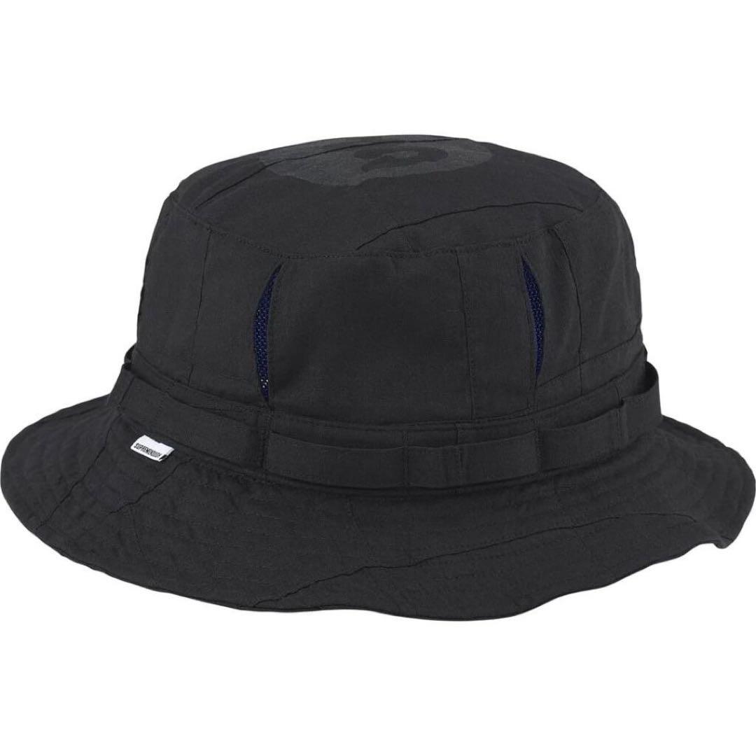 帽子 SUPREME goodenough patchwork crusher hat