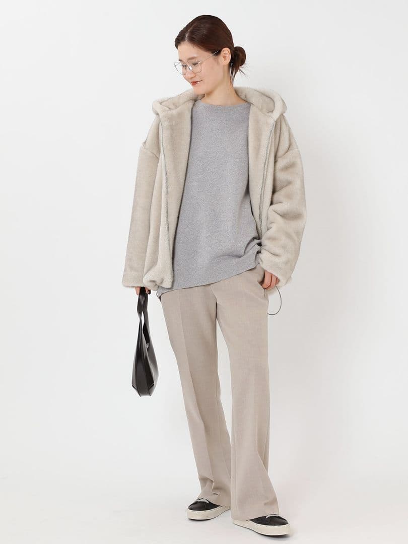 【新品タグ付】AP STUDIO Wジップ ファーブルゾン 【新品タグ付】AP STUDIO Wジップ ファーブルゾン