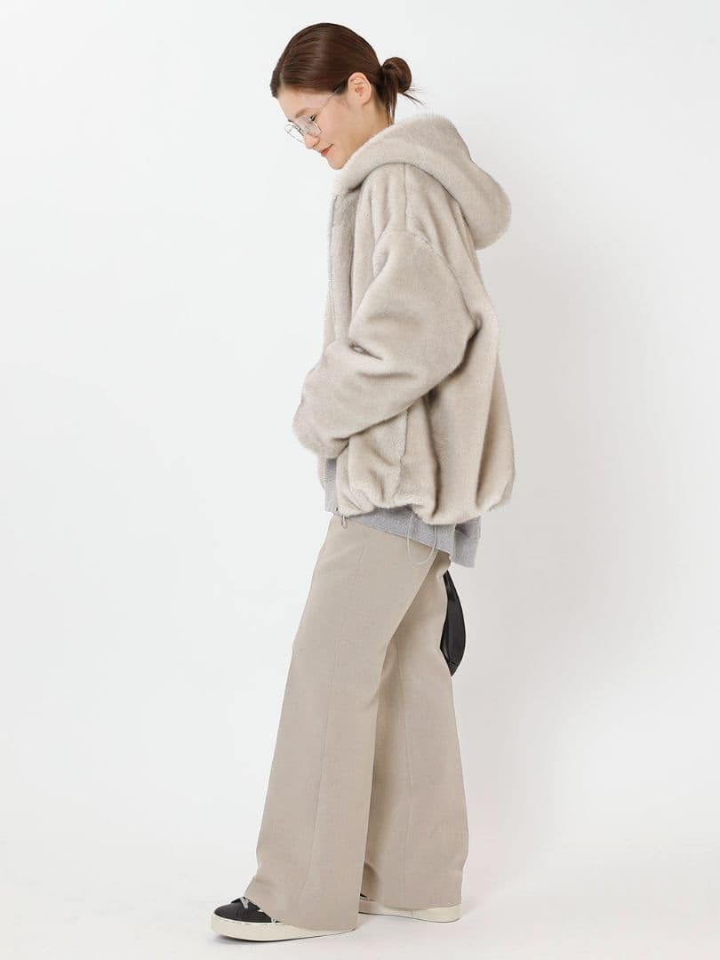 【新品タグ付】AP STUDIO Wジップ ファーブルゾン 【新品タグ付】AP STUDIO Wジップ ファーブルゾン