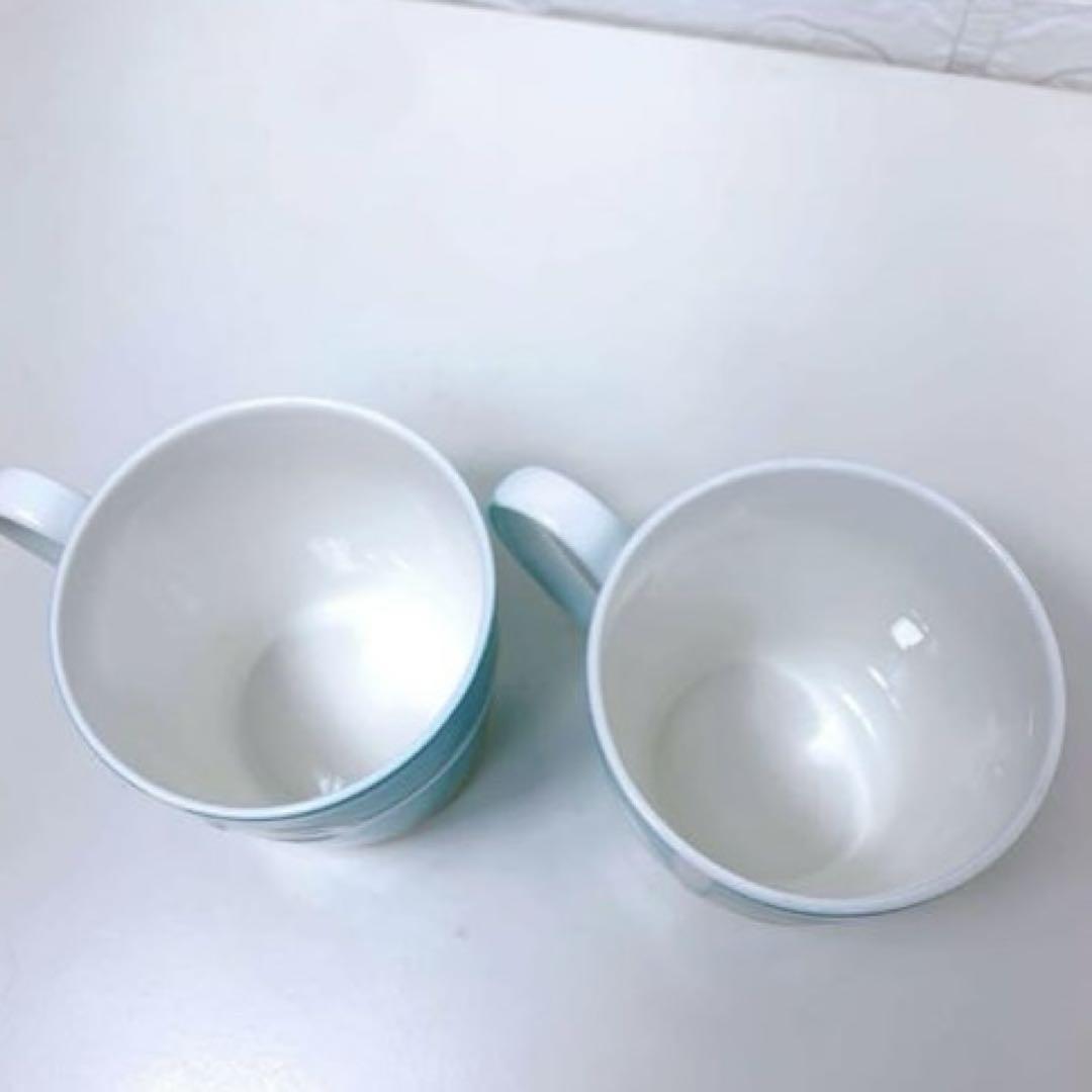 【Tiffany＆Co.】ティファニー　ブルーボックスリボンペアマグカップ箱なし