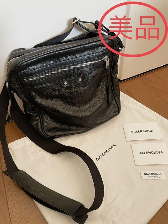 ラウンド美品 バレンシアガ ショルダーバック ブラック ショルダーバッグ メンズ 29 964 Www Epmhv Quito Gob Ec