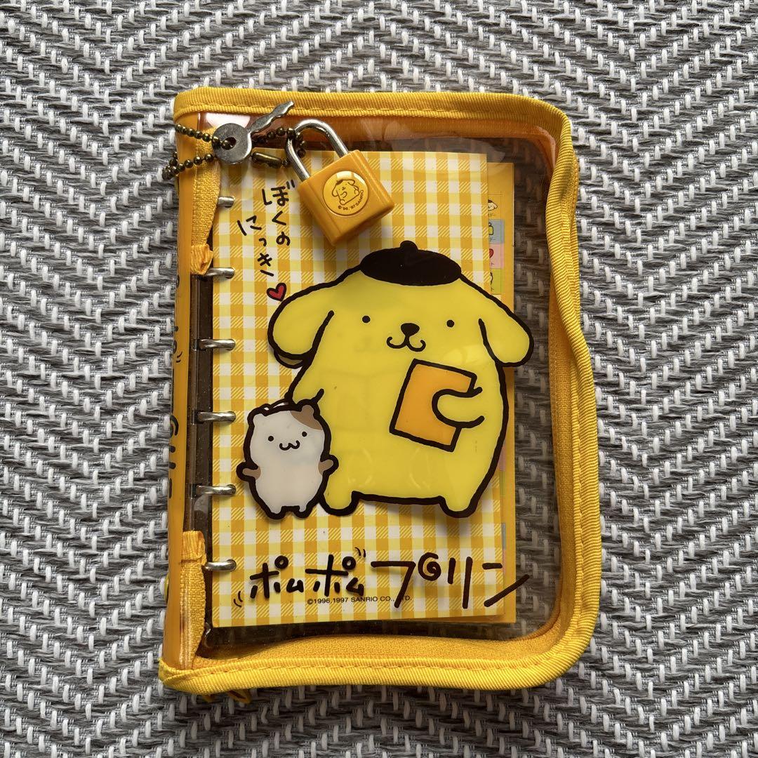 ポムポムプリン　鍵付き　日記 ポムポムプリン鍵付き日記
