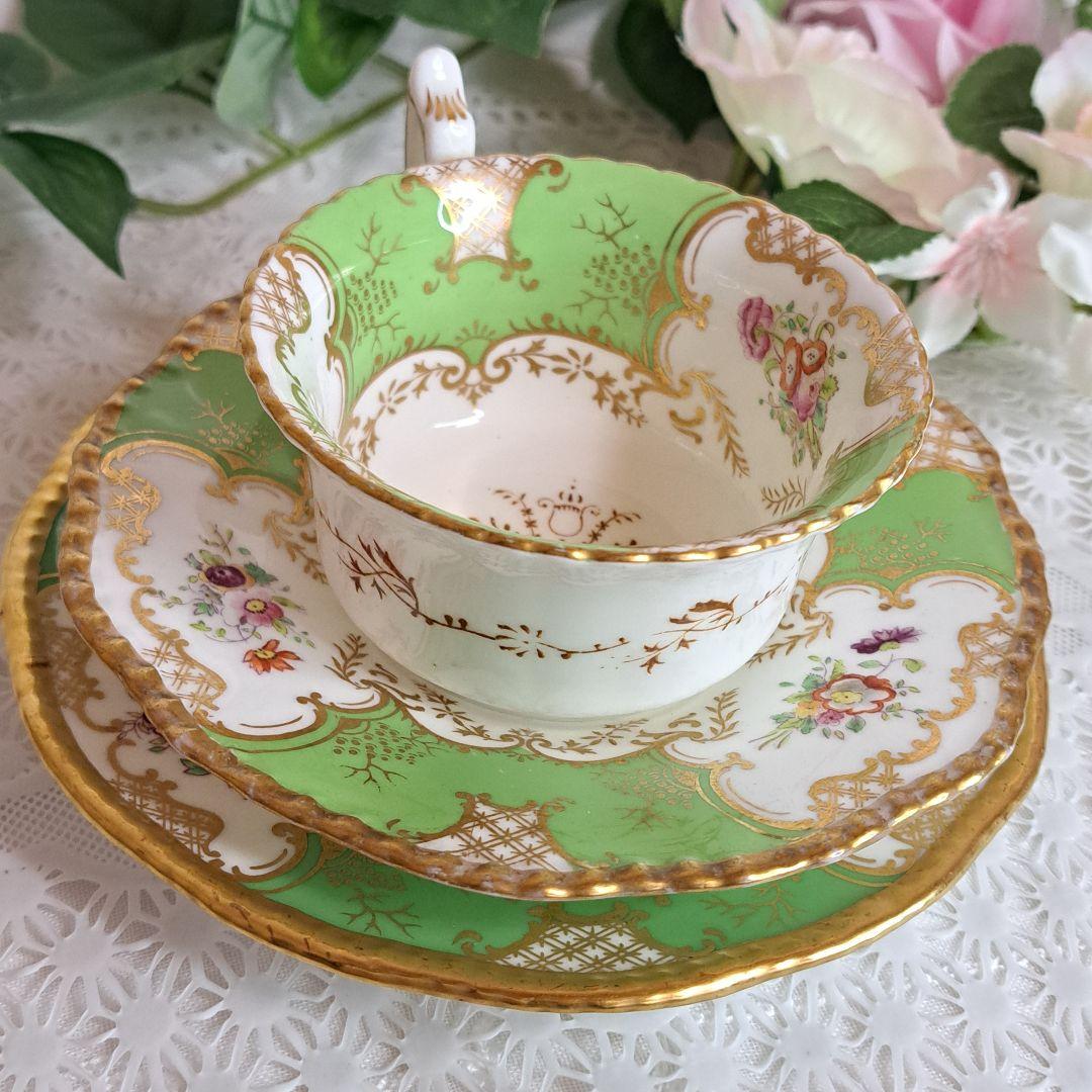 美品♡コールポート バットウイング トリオ 1910年代 アンティーク