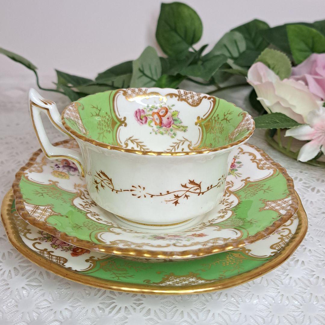 美品♡コールポート バットウイング トリオ 1910年代 アンティーク