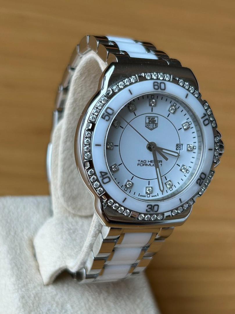 しも)タグホイヤーTAGHEUER WAH1313 セラミック ダイヤ