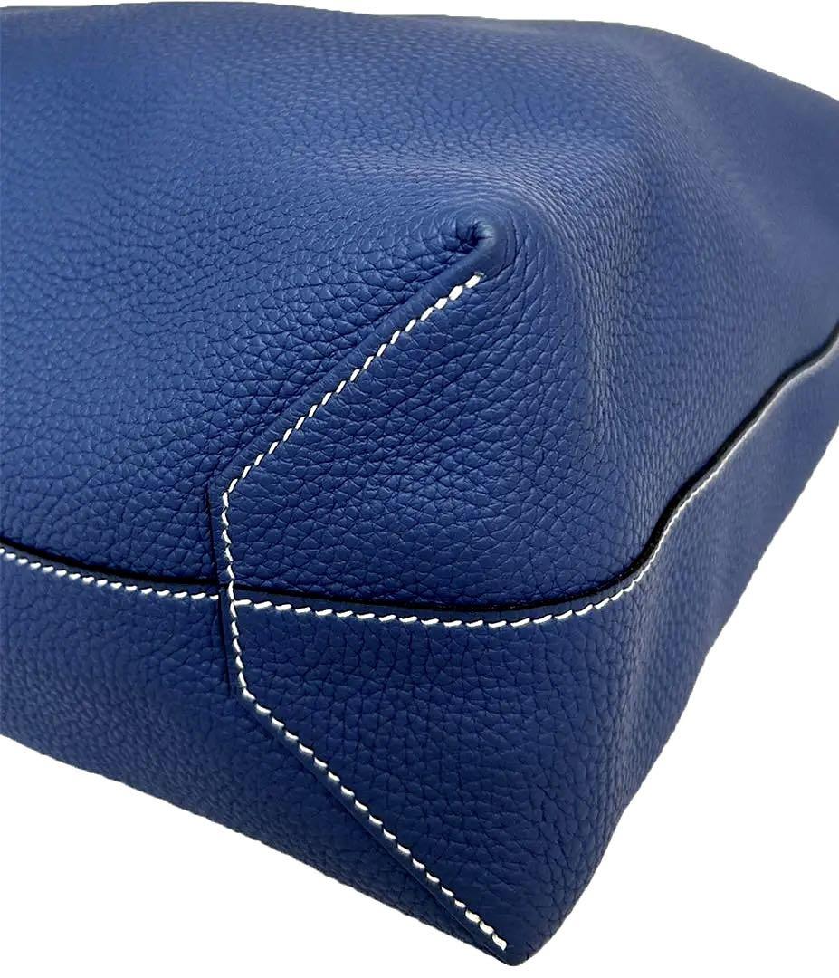 HERMES エルメス ドゥブルセンス 45 リバーシブル レザー トートバッグ