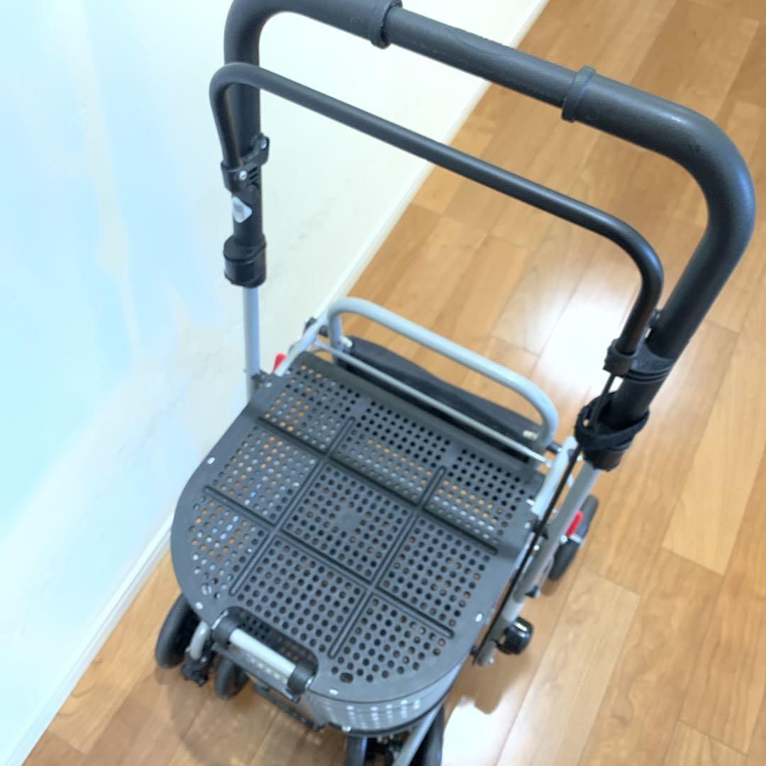 ☆島製作所☆ハーモニー　歩行補助用　椅子にもなります。
