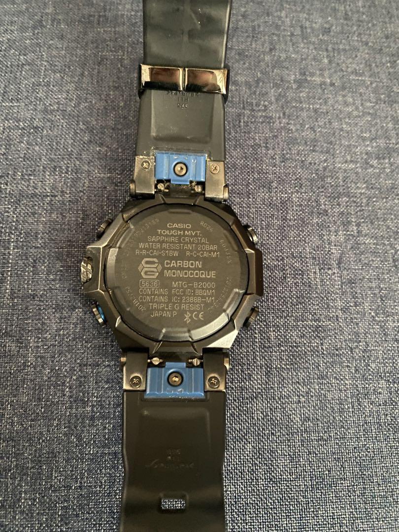 時計 CASIO G-SHOCK MTG-B2000B-1A2JF