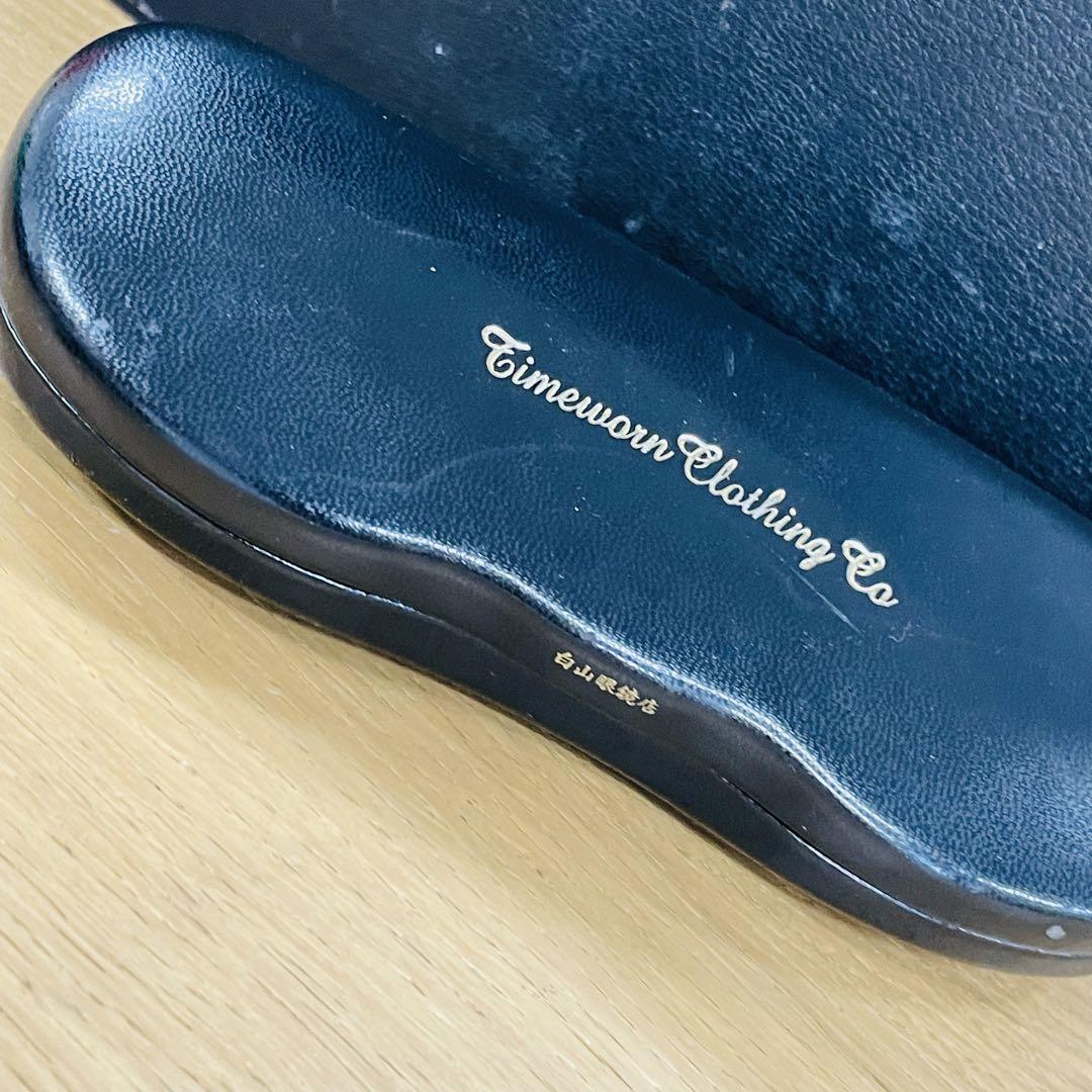 timeworn clothing×白山眼鏡店 サングラス ブラック