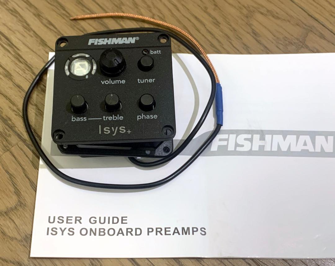 FISHMAN ISYS アコースティックギター用 ピックアップシステム 新品