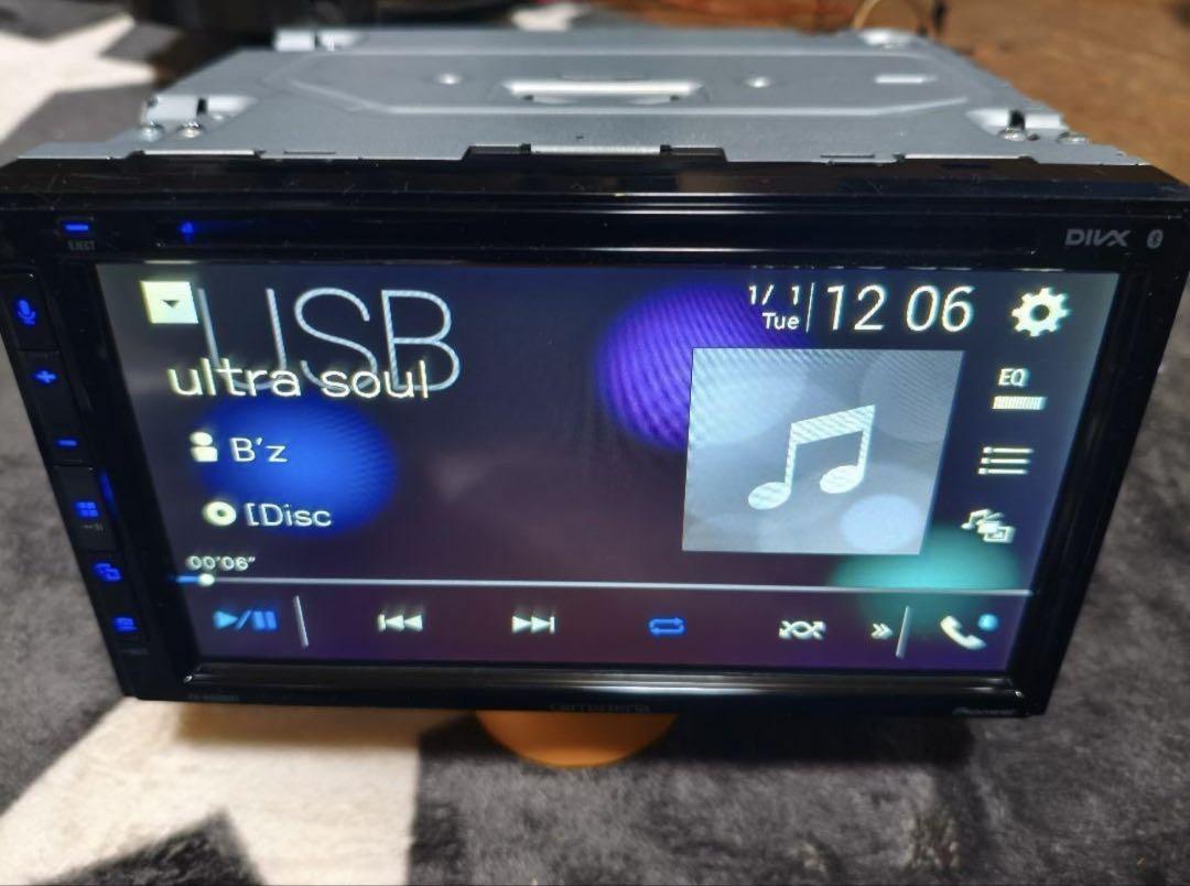 カロッツェリア FH-8500DVS　CarPlay Bluetooth DVD