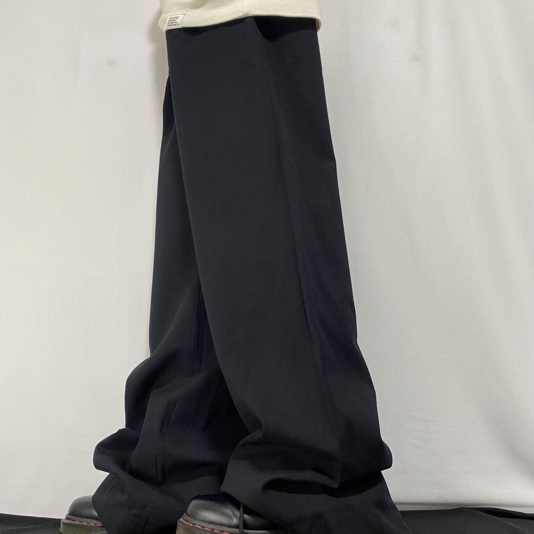 US NAVY ウール セーラーパンツ  フレアパンツ  ベルボトム 黒 W33