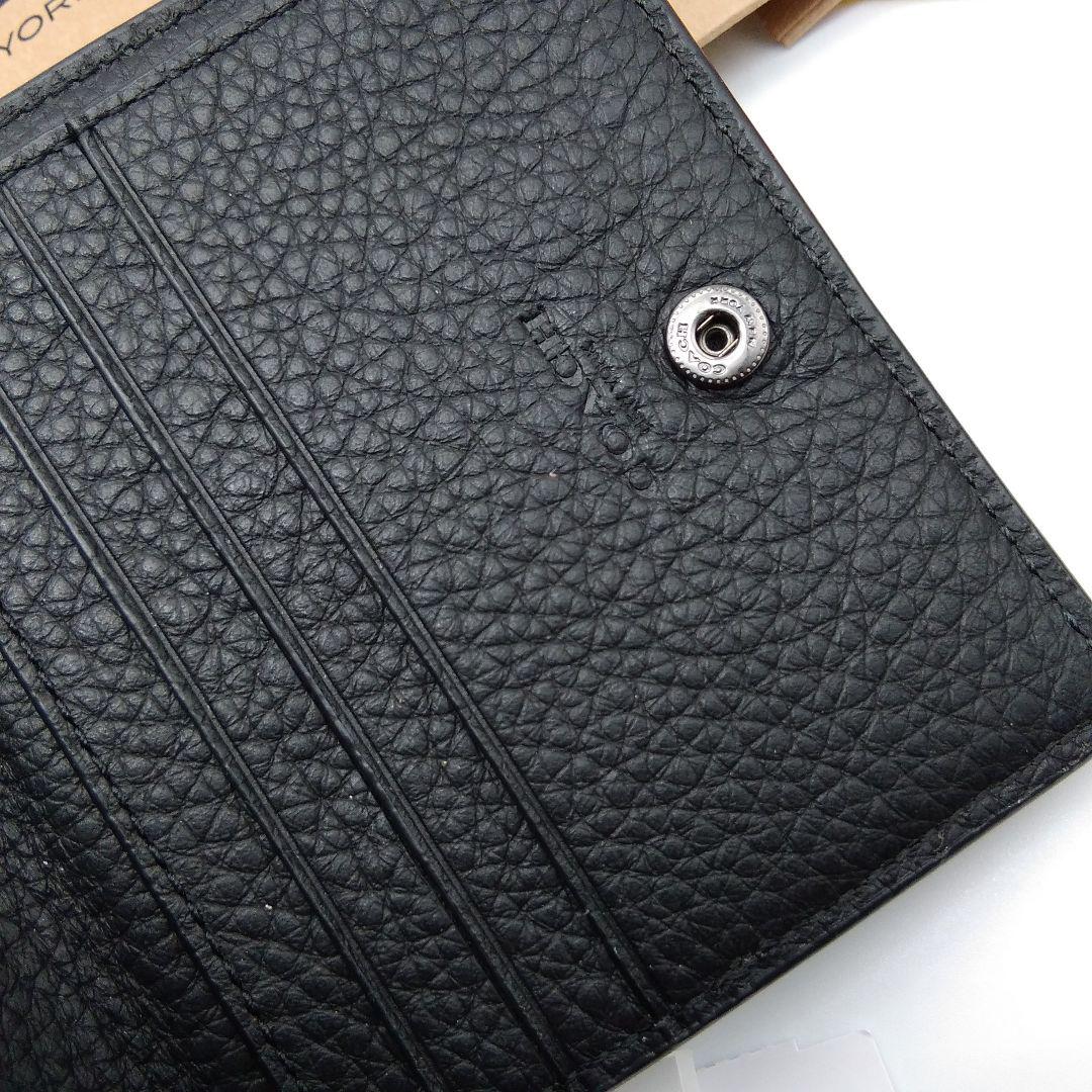 新作　新品　COACH　折り財布　カード入れ　メンズ　人気の小銭入れ付き