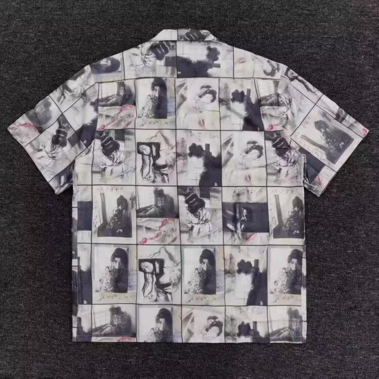 WACKO MARIA– Red Scribble Accent S