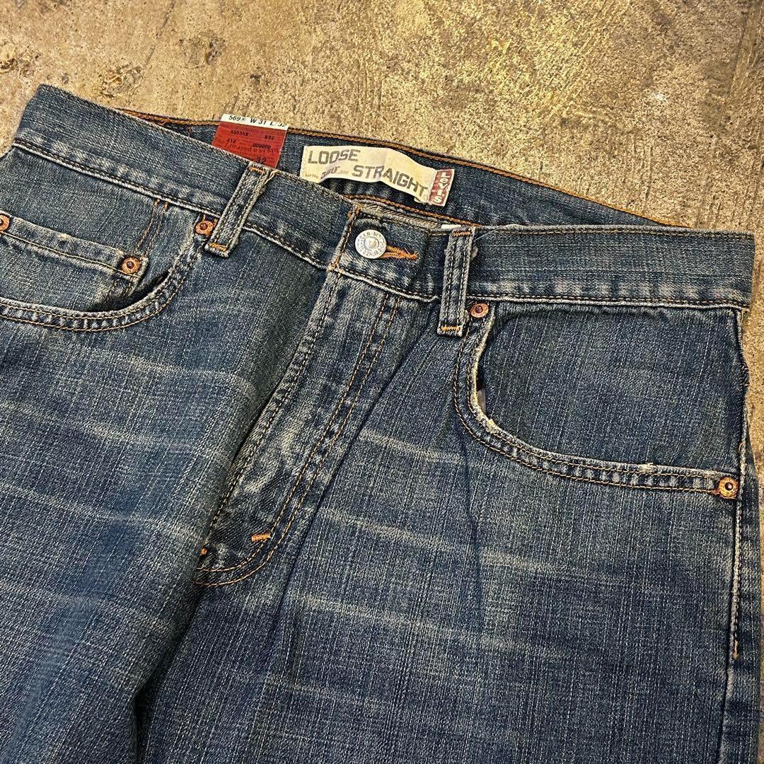 デッドストック Levi's 569 リーバイス デニム パンツ 30x32 デッドストック Levi's 569 リーバイス デニム パンツ 31x32