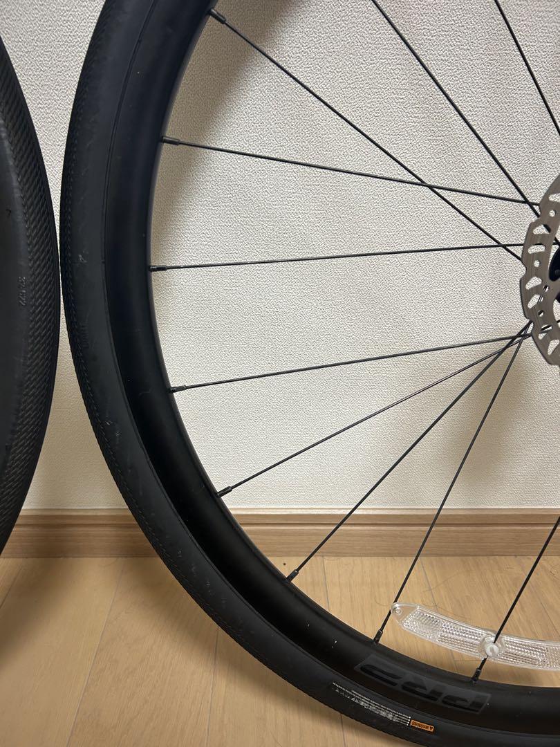 最高の GIANT PR2 DISCホイールセット タイヤ付き パーツ