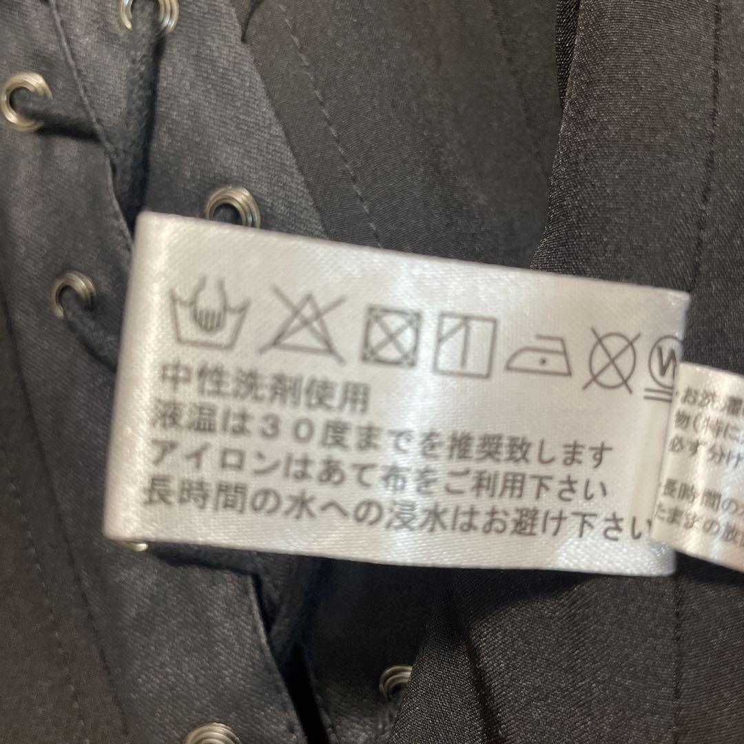 OZZ ANGELO ホルダーネック　コルセット ビスチェ 青薔薇　中古美品