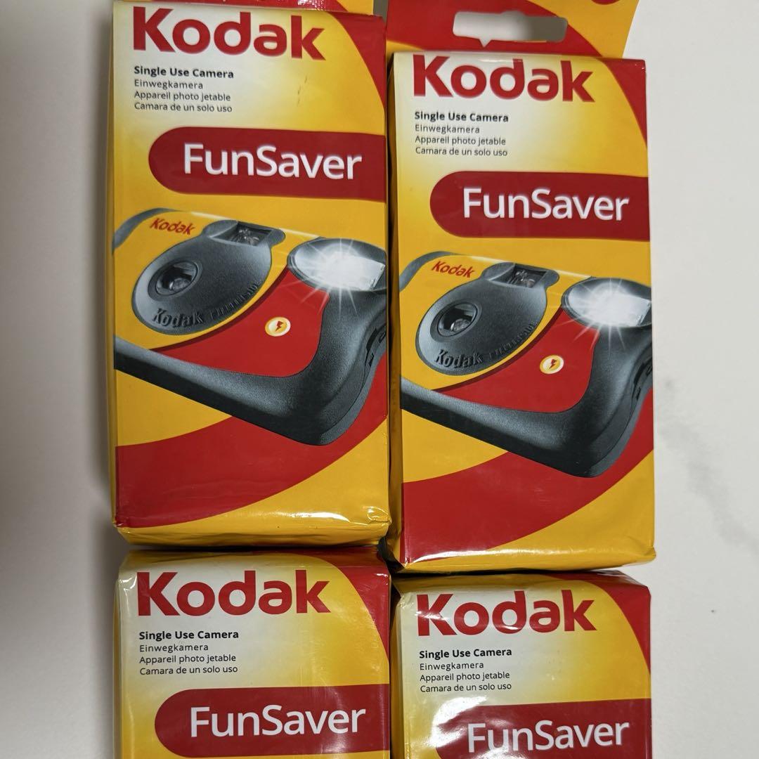 Kodak FunSaver 27枚撮り 4個セットフィルムカメラ