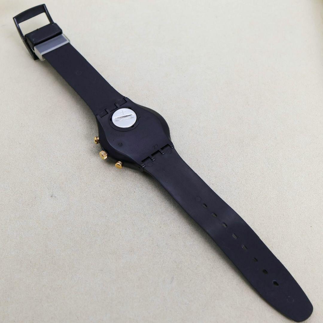 稼働 swatch 腕時計 クロノグラフ ヴィンテージ 新品電池 ボーイズ541