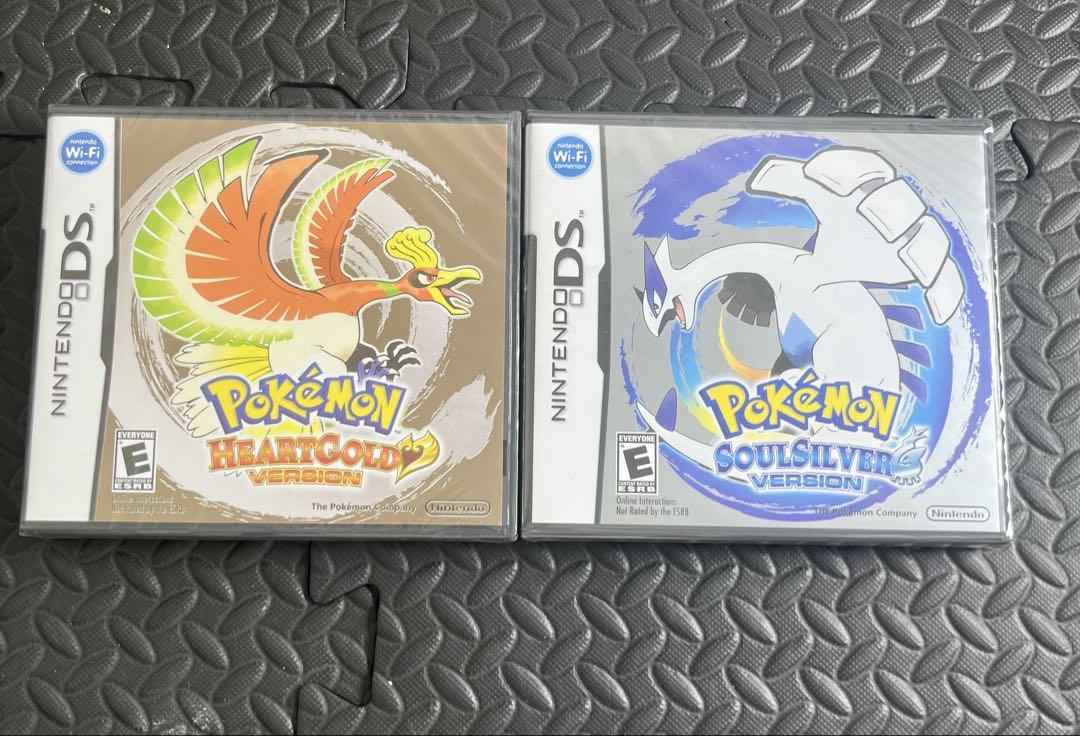ポケットモンスター　ハートゴールド　ソウルシルバー　未開封　シュリンク付き