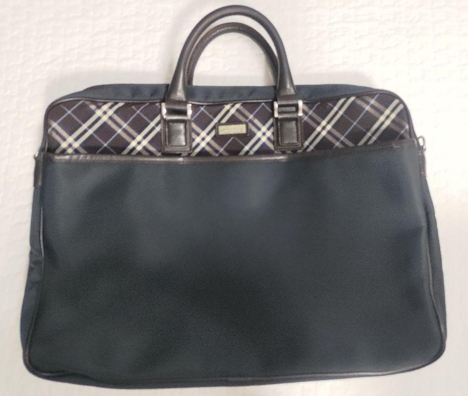 BURBERRY　BLACKLABEL　ビジネスバッグ　NAVY