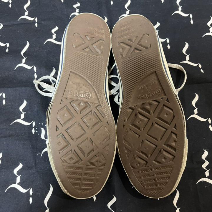 USA製　converse コンバース　オールスター　スニーカー　古着　ネイビー