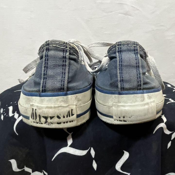 USA製　converse コンバース　オールスター　スニーカー　古着　ネイビー