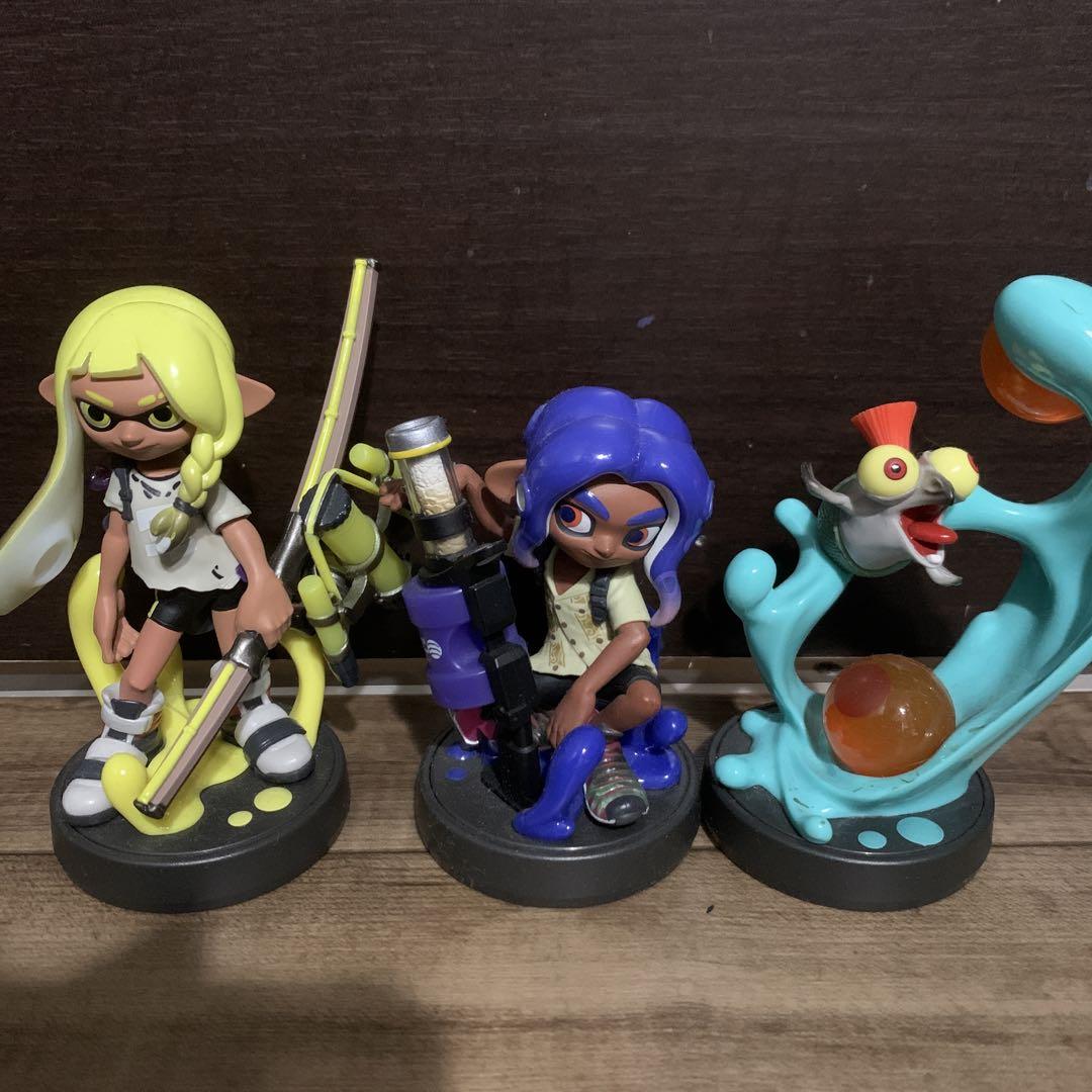 スプラトゥーン3アミーボ イカ タコ シャケ - メルカリ