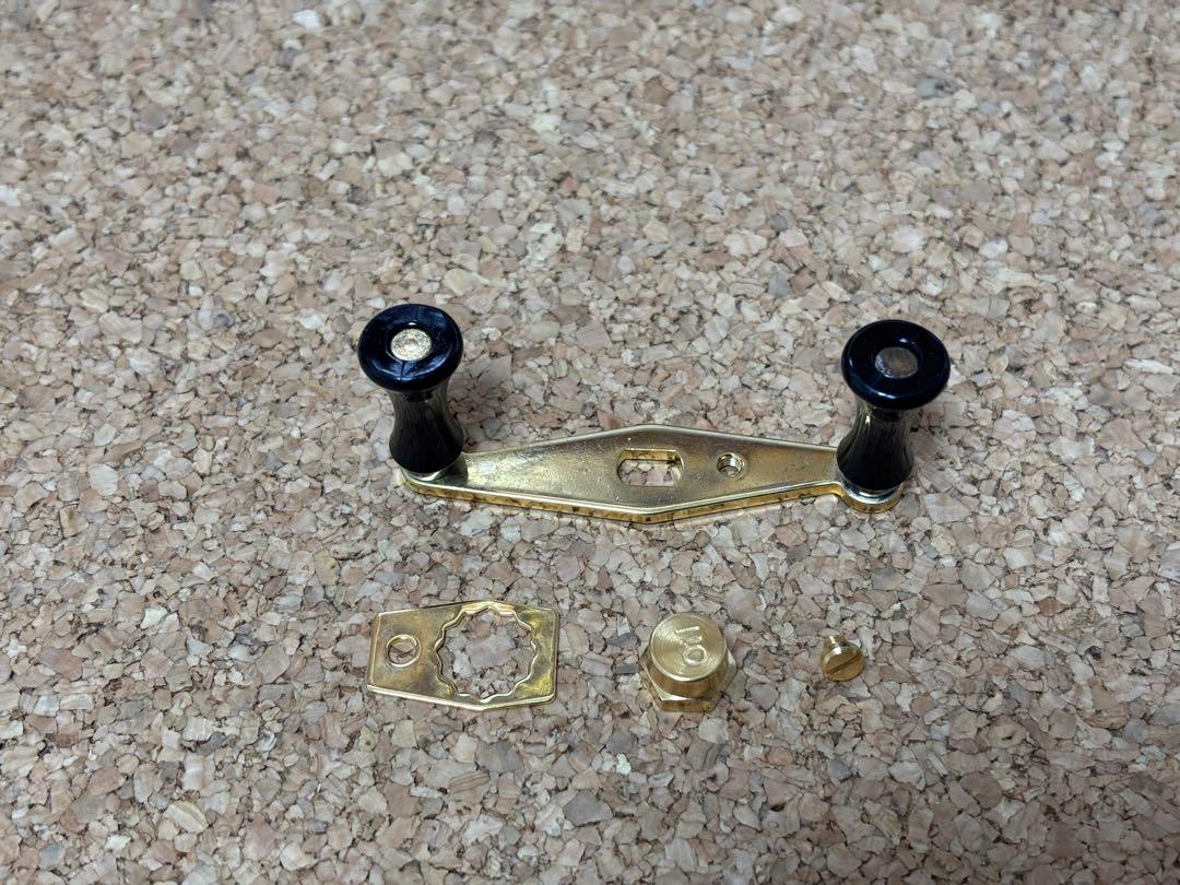 abu シングルハンドル 1500C 2500C に最適 24金メッキ-5