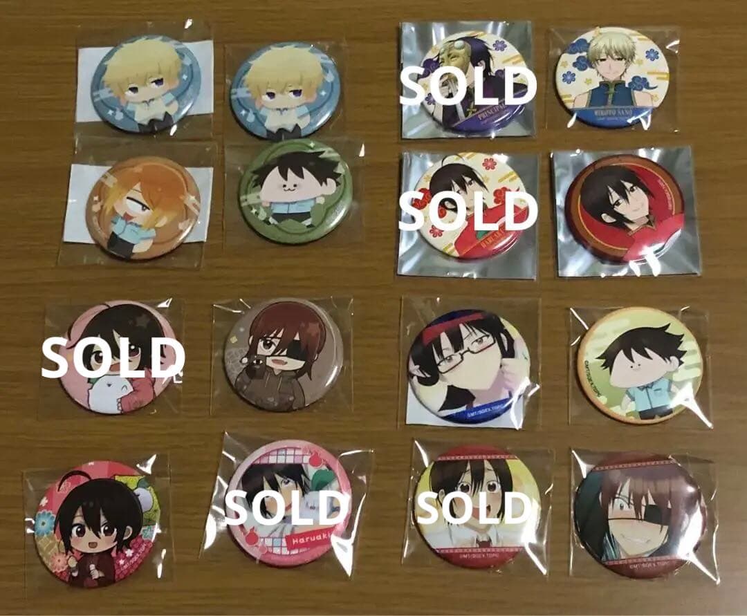 妖怪学校の先生はじめました 妖はじ 缶バッジ バラ売り