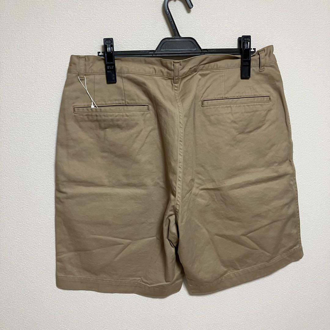 【新品】ユナイテッドアローズ&サンズ　ショートパンツ　メンズ　ベージュ　XL