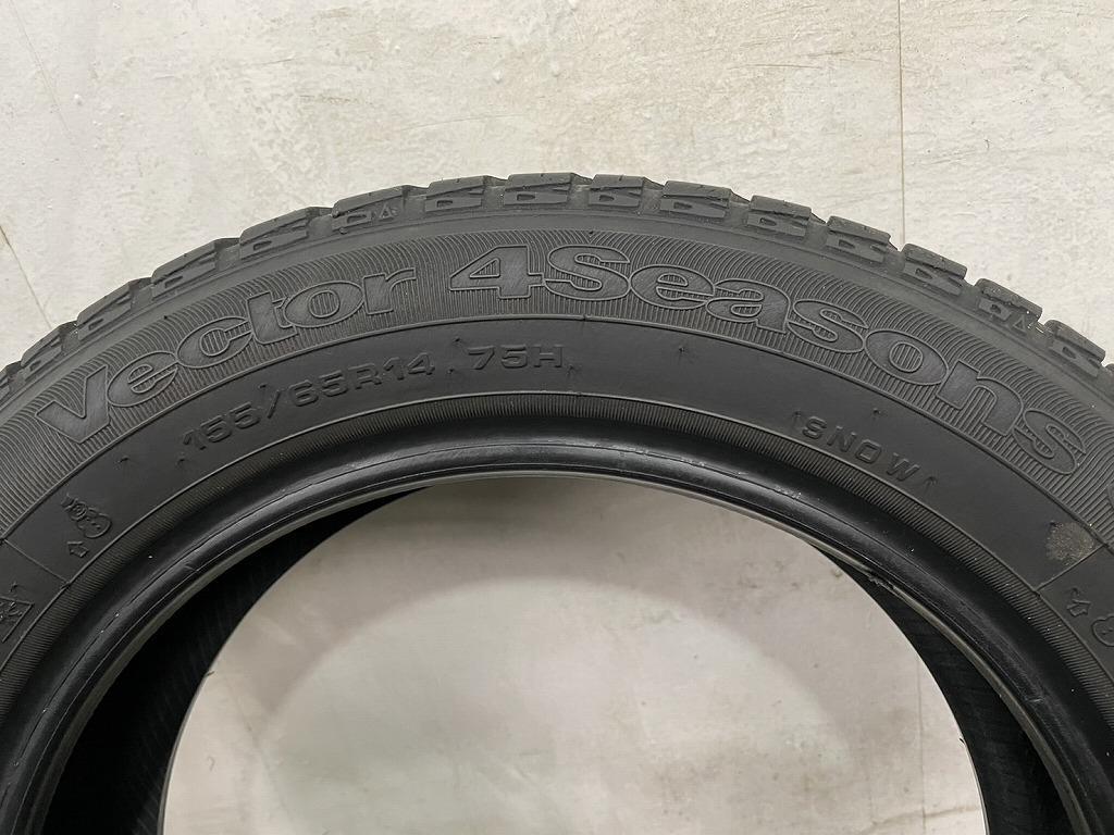 155/65R14 GOODYEAR Vector 4Seasons　4本価格