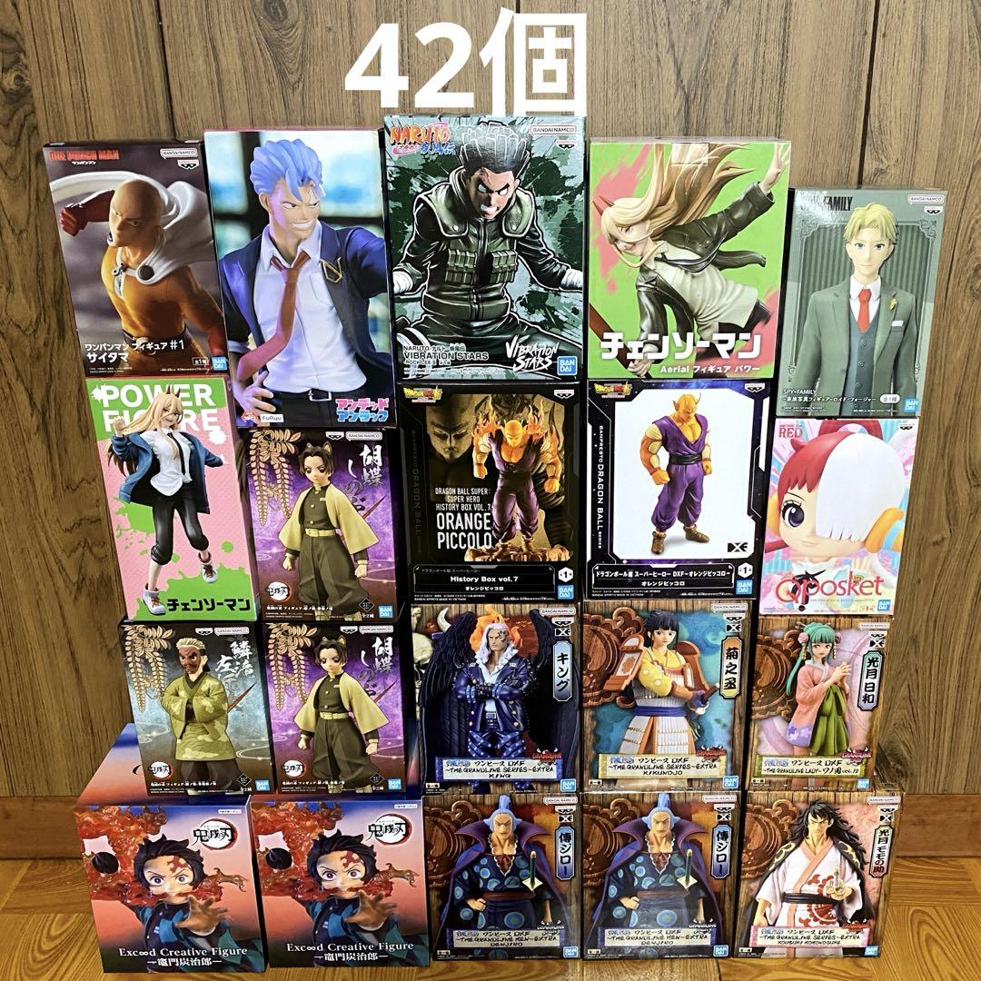 ジャンプ　フィギュア　まとめ売り　33点　ワンピース　ナルト　呪術廻戦　ヒロアカ フィギュア 33点 ジャンプ 美少女 まとめ売り 呪術廻戦 ヒロアカ