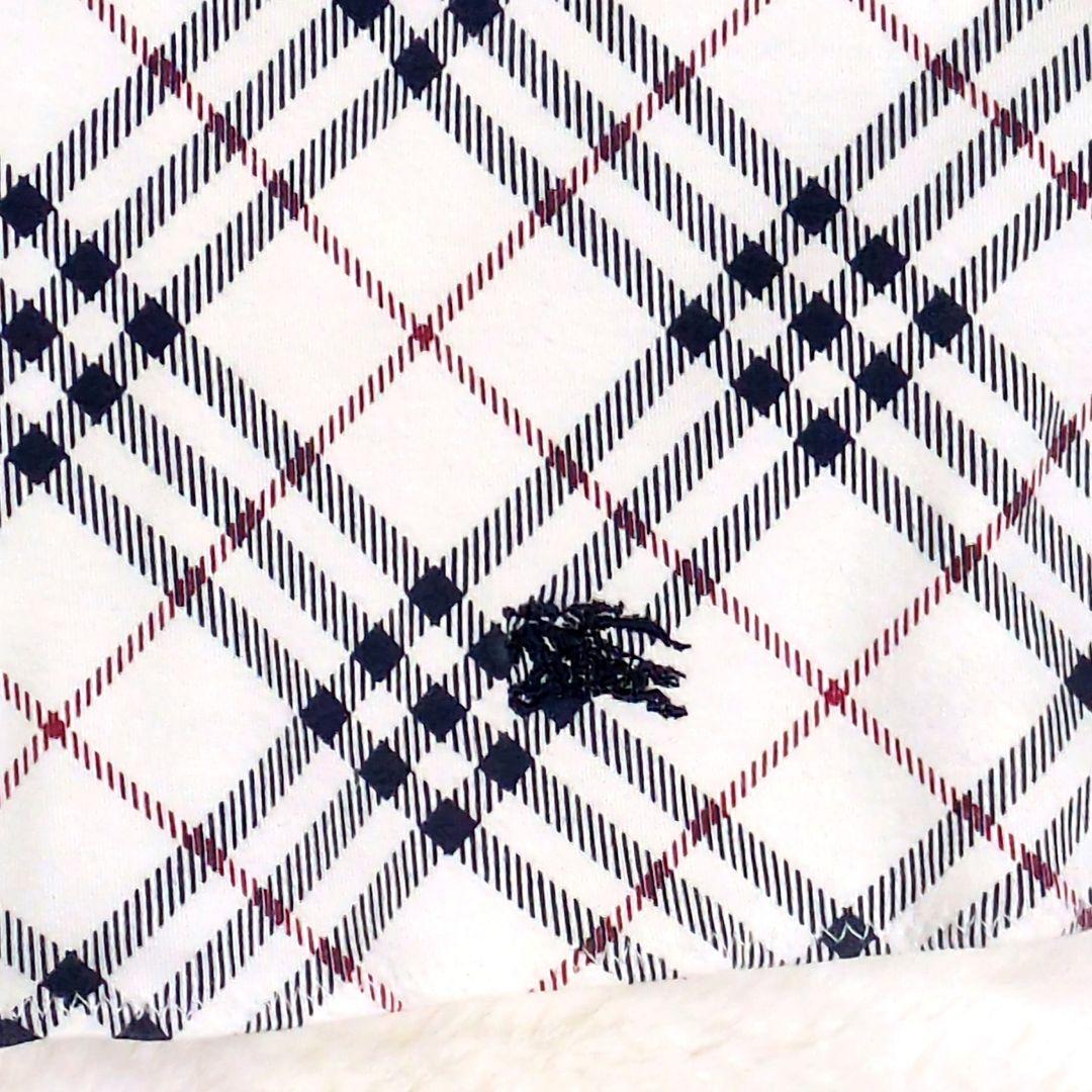 美品★BURBERRY BLUE LABEL ノバチェック リボン長袖カットソー
