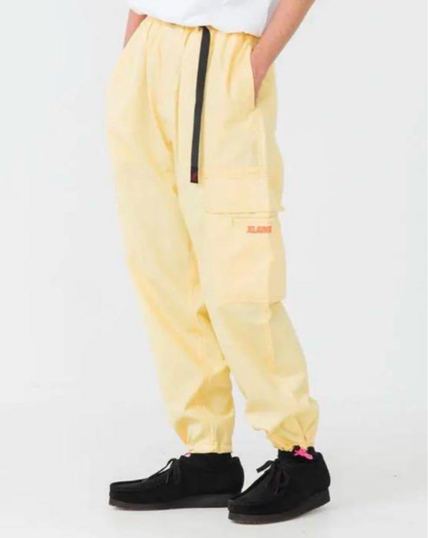 〈レア〉 XLARGE×GRAMICCI コラボ カーゴパンツ イエロー
