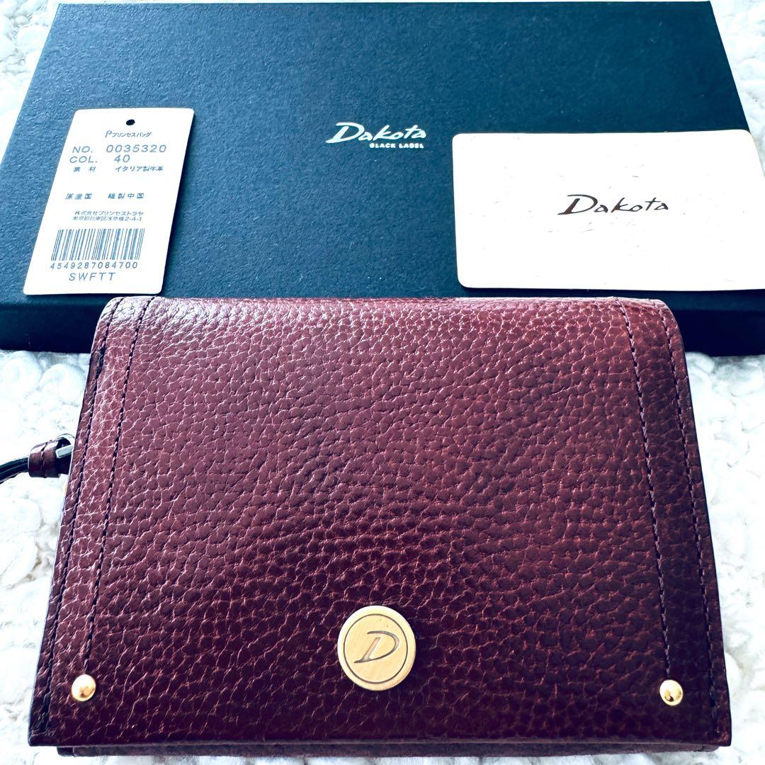 Dakota ダコタ 二つ折り財布 本革 フィアンコ 財布 ブラウン