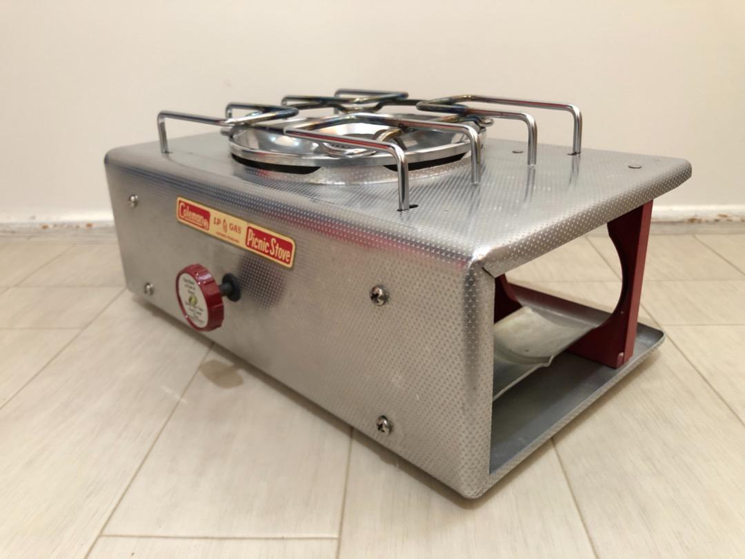 コールマン クッカー ピクニックストーブ 5404 aLWeF-m73526891175 ビンテージ シングルバーナー 大得価