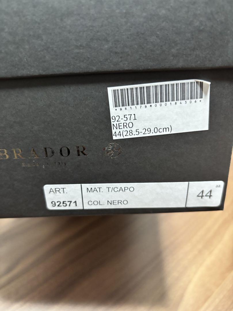 BRADOR 92-571 NERO 44サイズ　厚底　ミュール