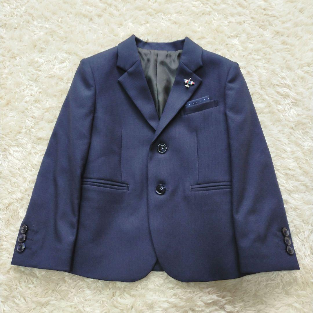 【美品】男子フォーマルスーツ　七五三　発表会　入学式　3ピース　110cm